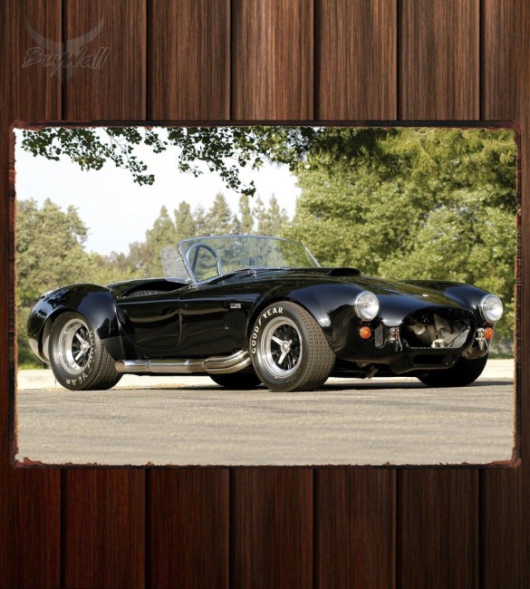 Металлическая табличка Shelby Cobra 427 Металлическая табличка Shelby Cobra 427